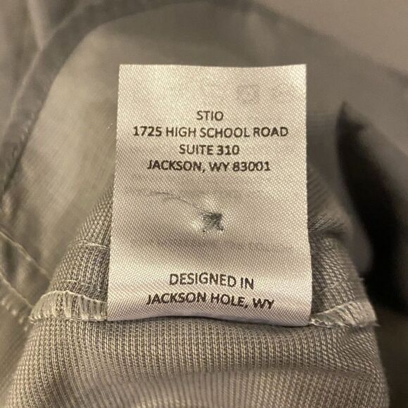 Stio Shirt Men's 2XL XXL Long Sleeve Button Up Hiking Outdoors Polyester‎ Blend - Picture 5 of 9